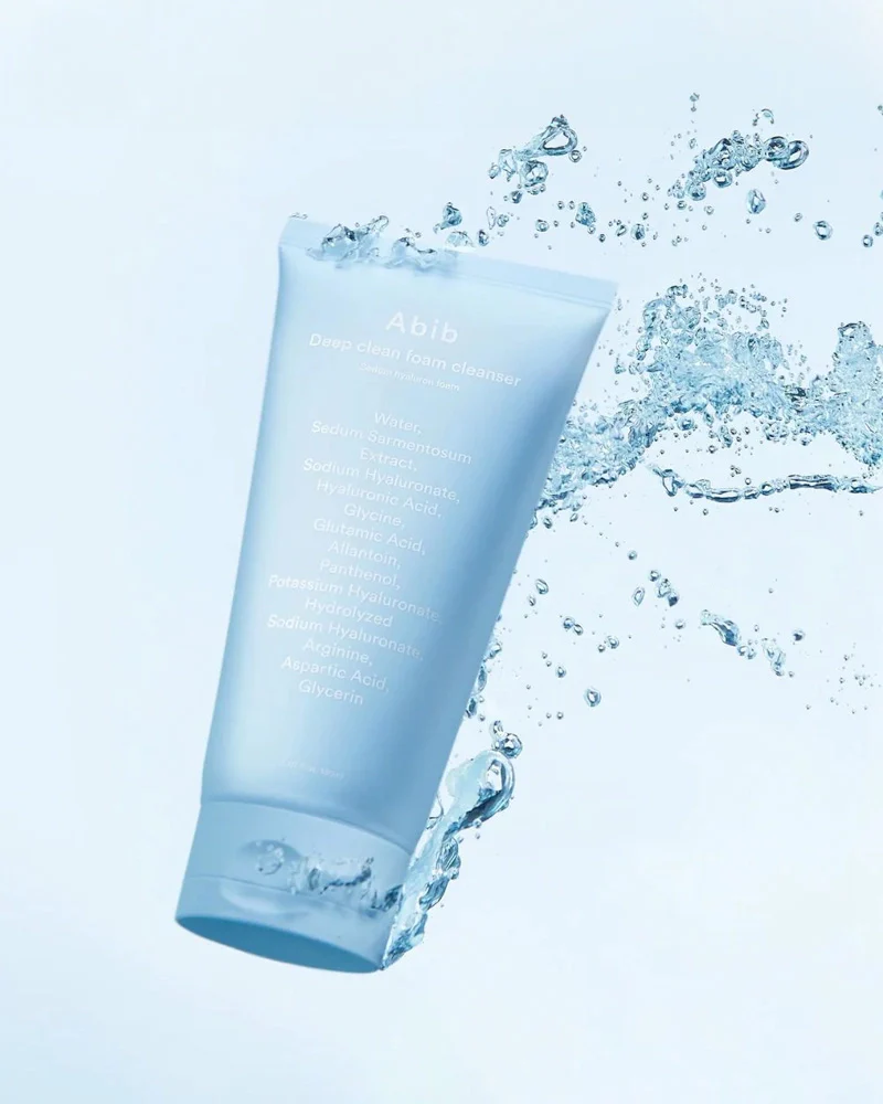 Abib Deep Clean Foam Cleanser Sedum Hyaluron Foam - Image 2