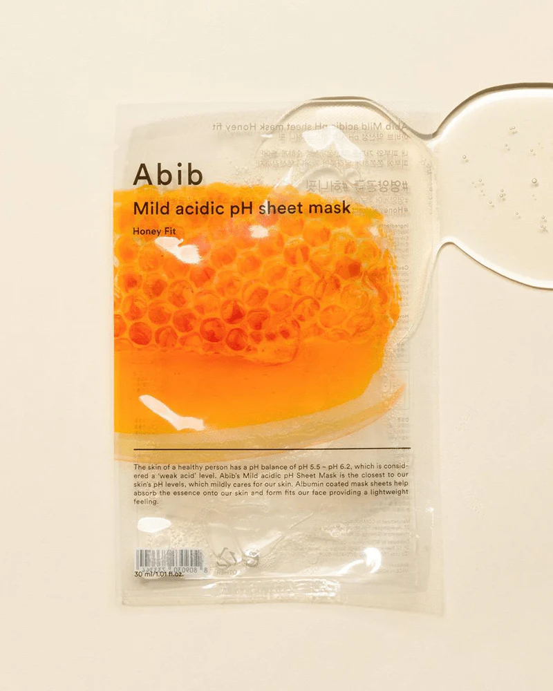 Abib Mild Acidic pH Sheet Mask #Honey Fit - Image 2