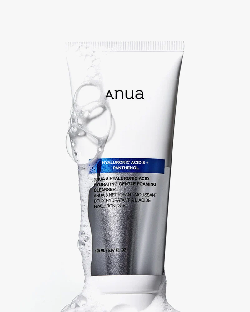 Anua 8 Hyaluronic Acid Hydrating Gentle Foaming Cleanser - Image 2