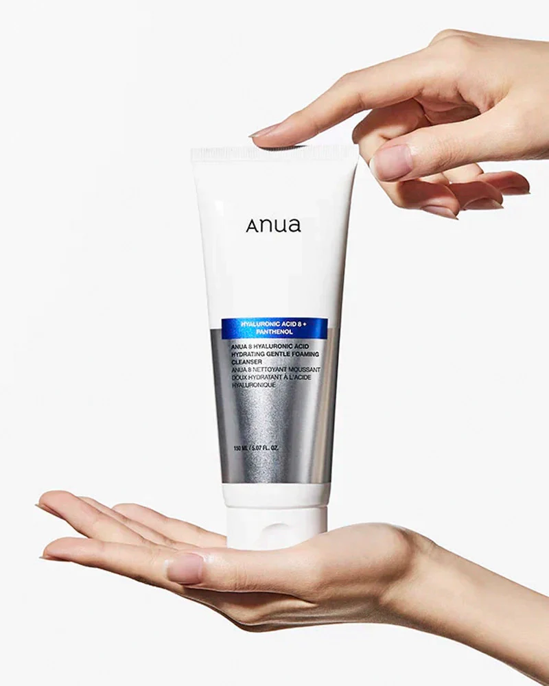 Anua 8 Hyaluronic Acid Moisturizing Gentle Gel Cleanser - Image 6