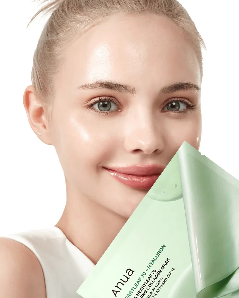 Anua Heartleaf 70+ Hyaluron Soothing Collagen Mask - Image 2