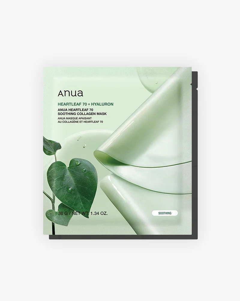Anua Heartleaf 70+ Hyaluron Soothing Collagen Mask - Image 3