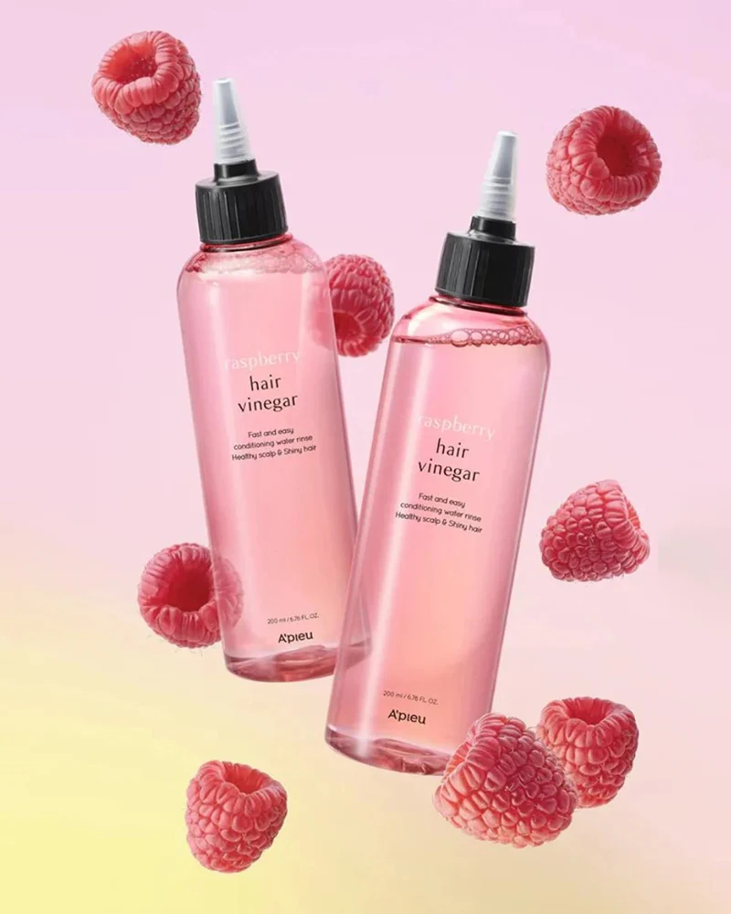 A'pieu Raspberry Hair Vinegar - Image 2