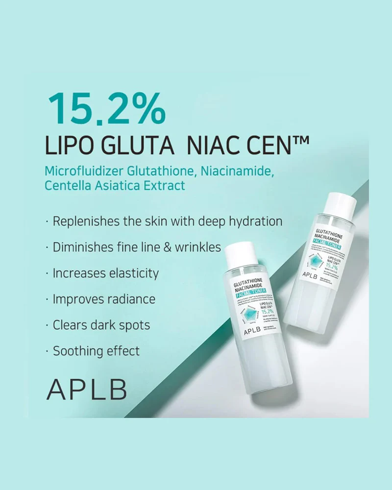 APLB Glutathione Niacinamide Facial Toner - Image 3