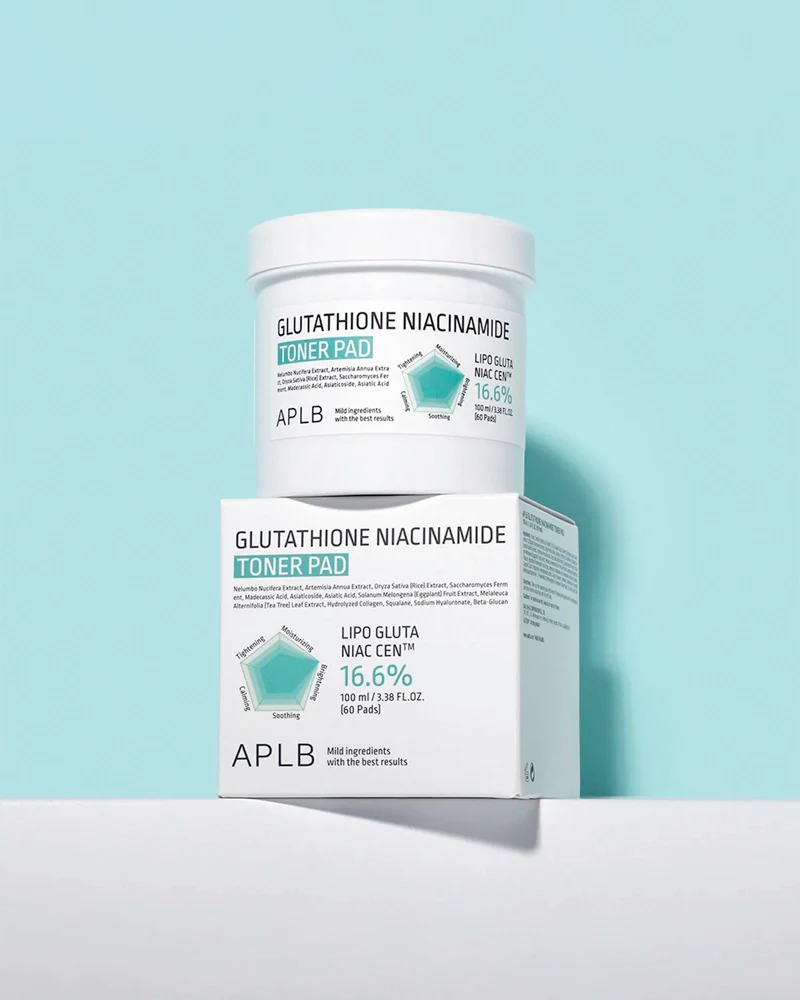APLB Glutathione Niacinamide Toner Pad
