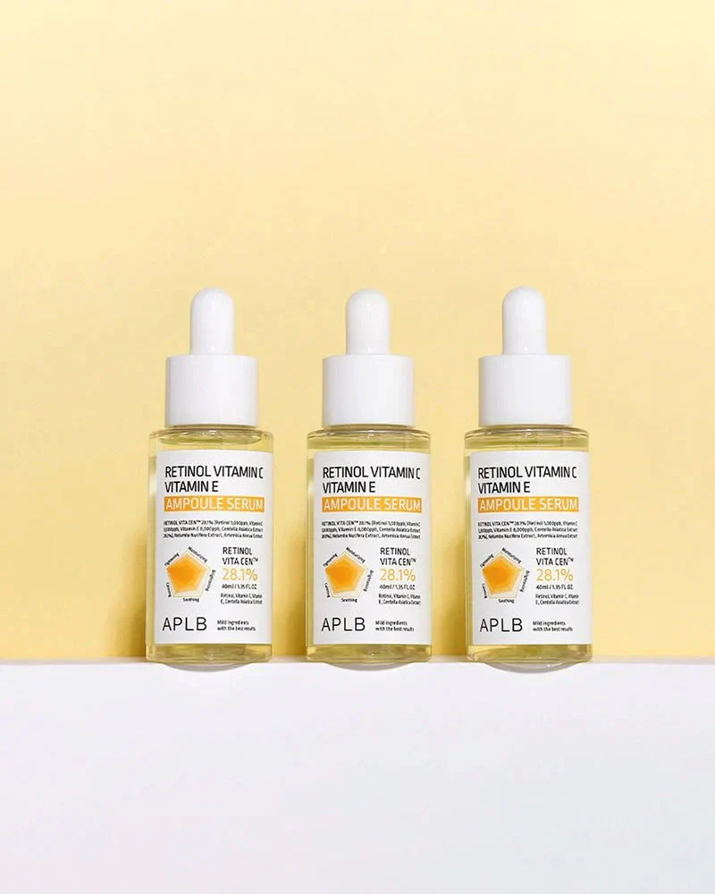 APLB Retinol Vitamin C Vitamin E Ampoule Serum - Image 4