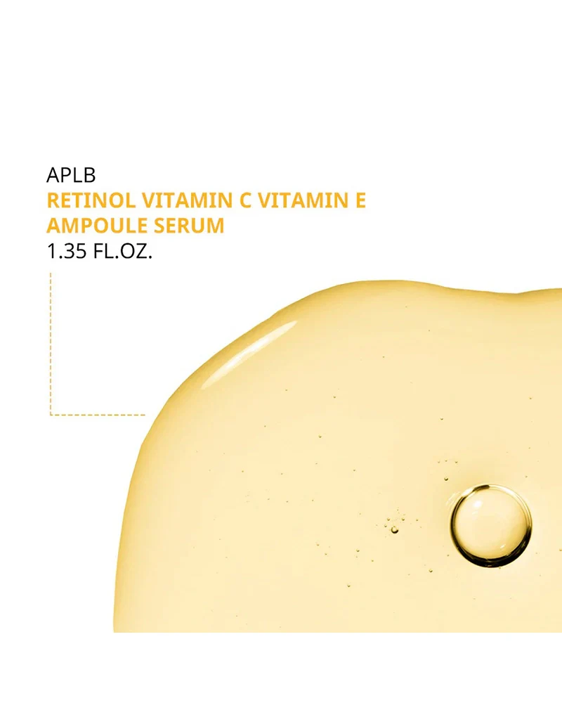 APLB Retinol Vitamin C Vitamin E Ampoule Serum - Image 5