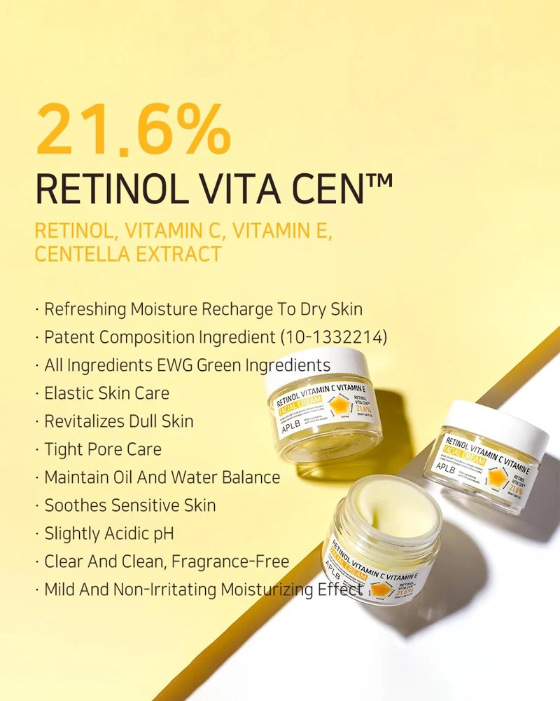 APLB Retinol Vitamin C Vitamin E Facial Cream - Image 5