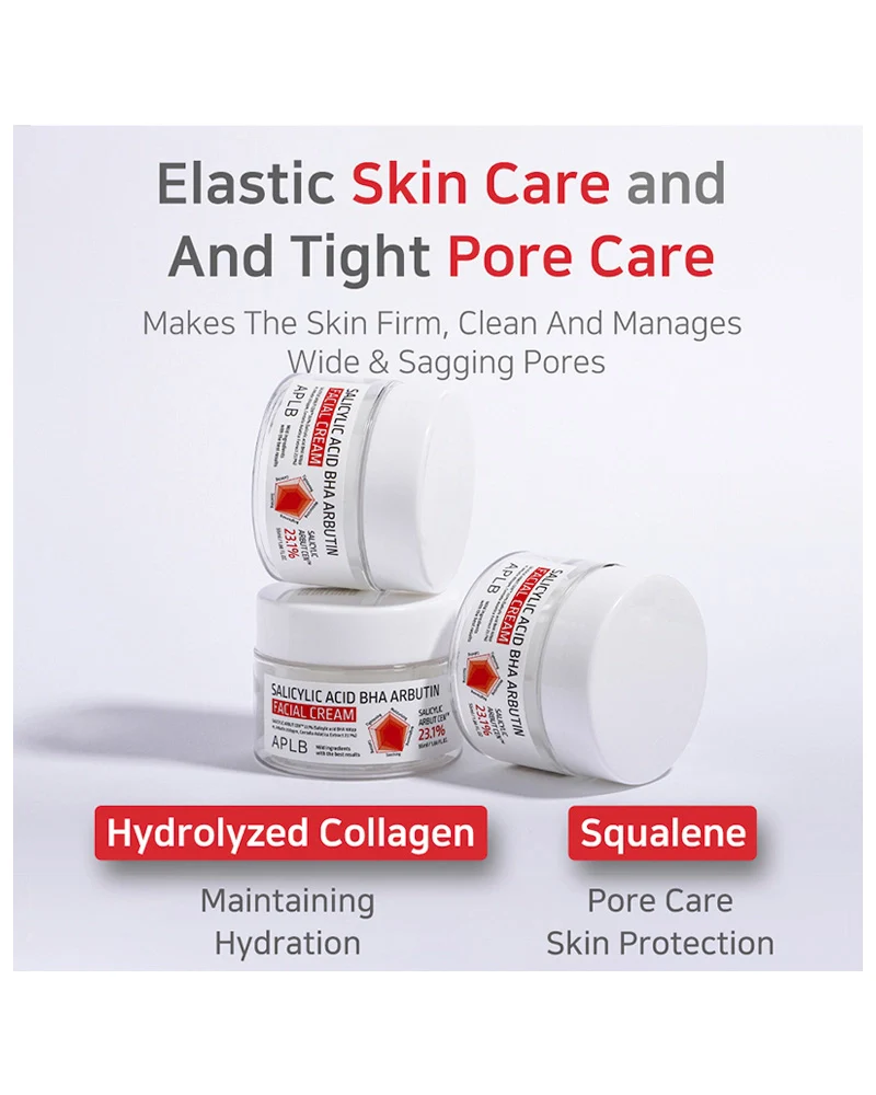 APLB Salicylic Acid BHA Arbutin Facial Cream - Image 4