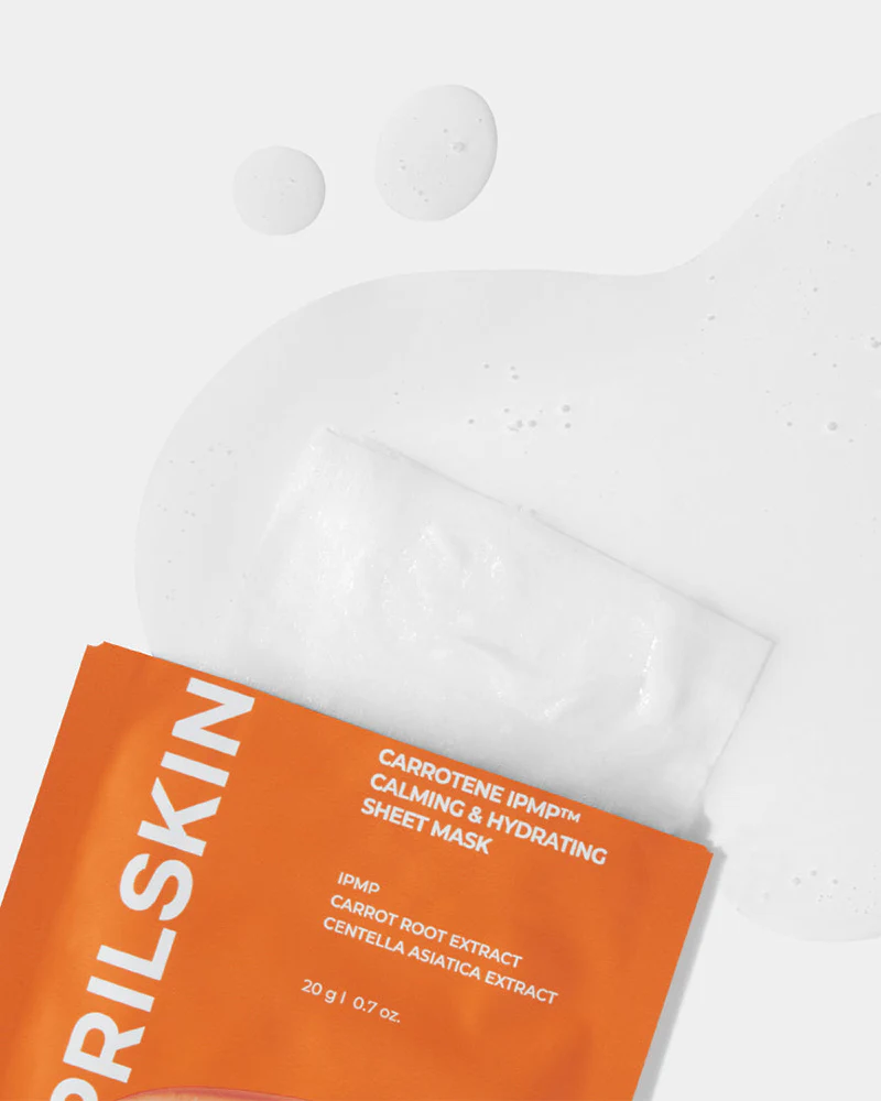 APRILSKIN Carrotene IPMP™ Calming & Hydrating Sheet Mask - Image 4