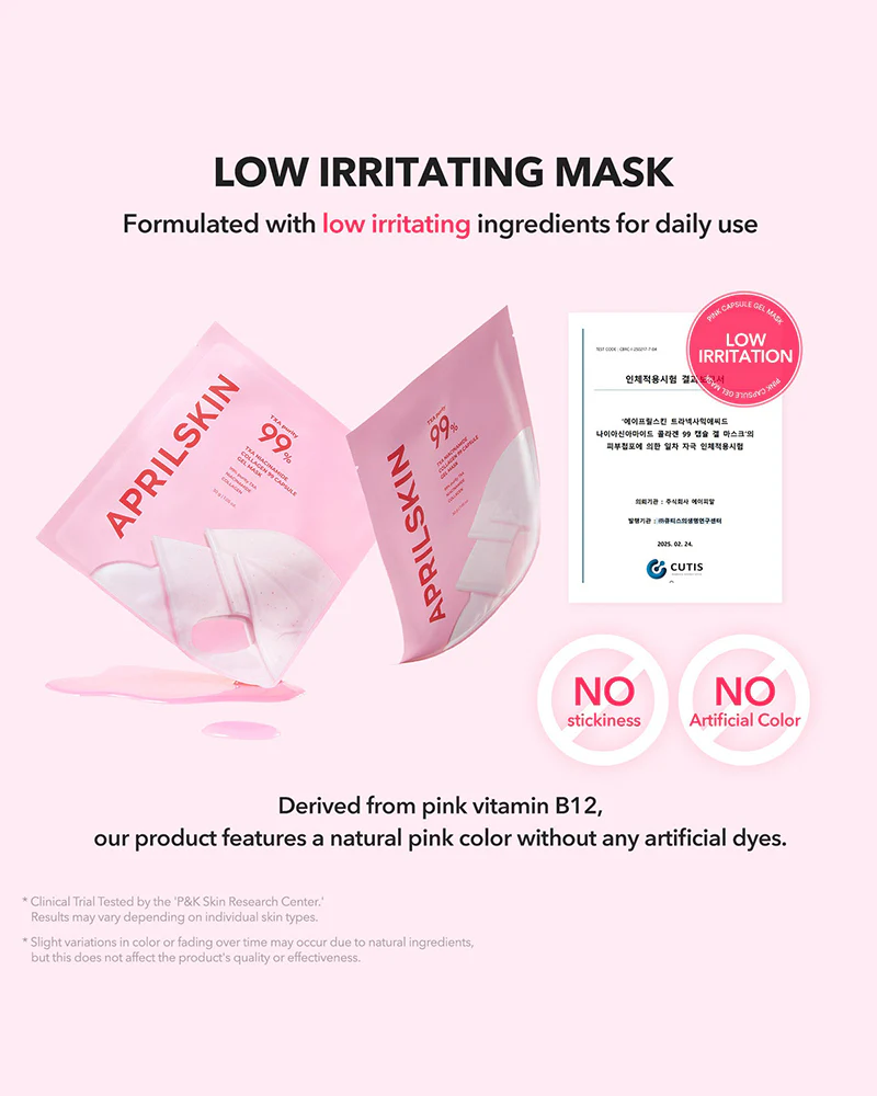 APRILSKIN TXA Niacinamide Collagen 99 Capsule Gel Mask - Image 5