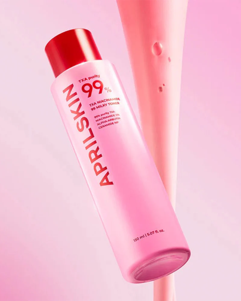 APRILSKIN TXA Niacinamide Toning Shot 99 Milky Toner - Image 3