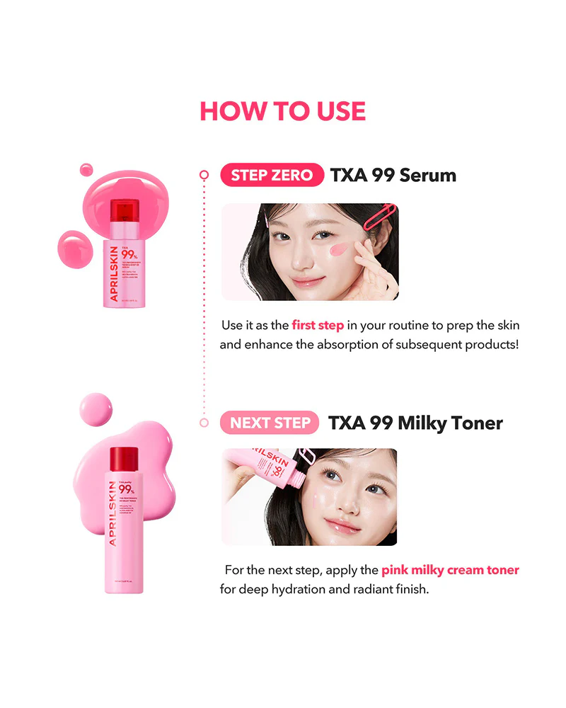 APRILSKIN TXA Niacinamide Toning Shot 99 Serum - Image 6