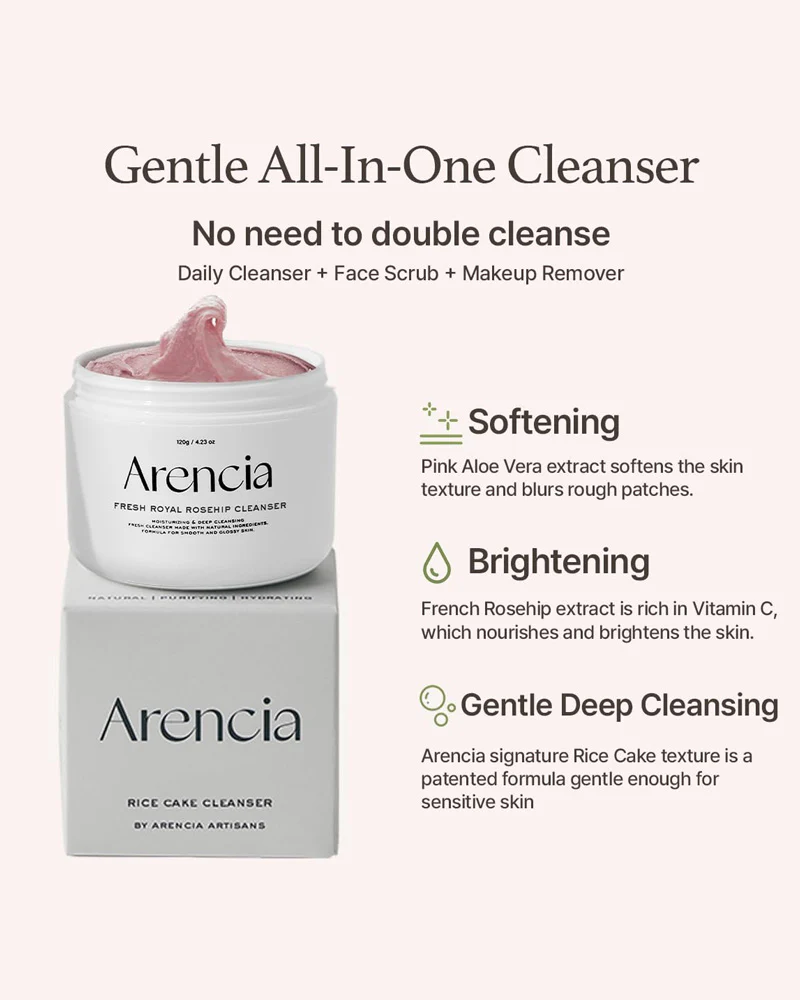 Arencia Fresh Royal Rosehip Cleanser - Image 3