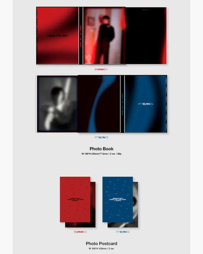 BAEKHO - ABSOLUTE ZERO (1ST Mini Album) (2 VERSIONS) - Image 3