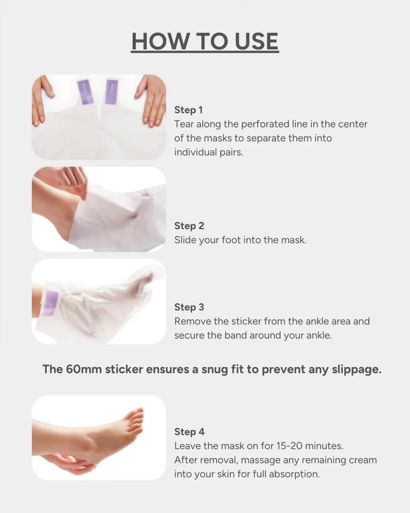 baren CICA SOS Quick Repair Foot Mask - Image 5