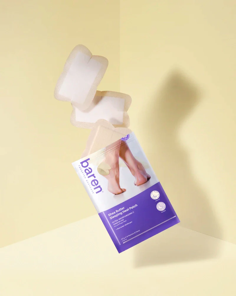 baren Shea Butter Sleeping Heel Patch