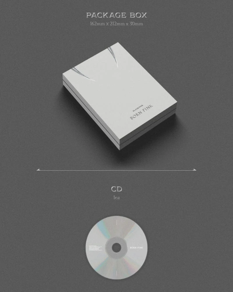 BLACKPINK - BORN PINK (2nd Album) [BOX SET Ver.] (Grey Ver.) - Image 2