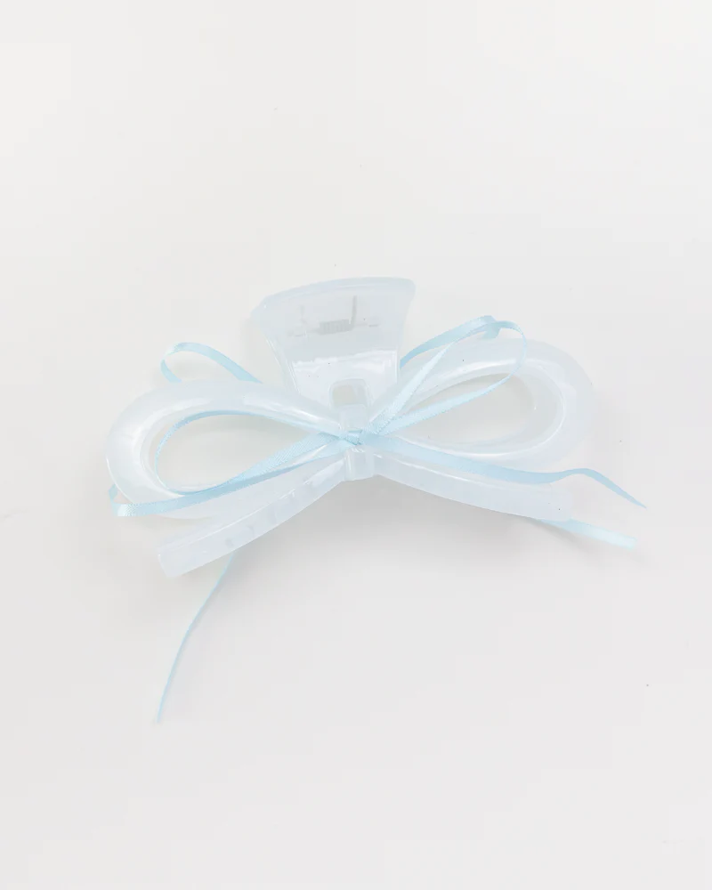 Bow Tie Accent Hair Clip - Image 3