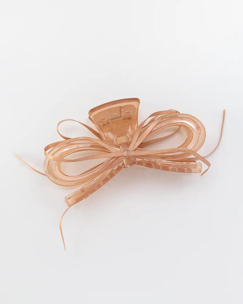 Bow Tie Accent Hair Clip - Image 5