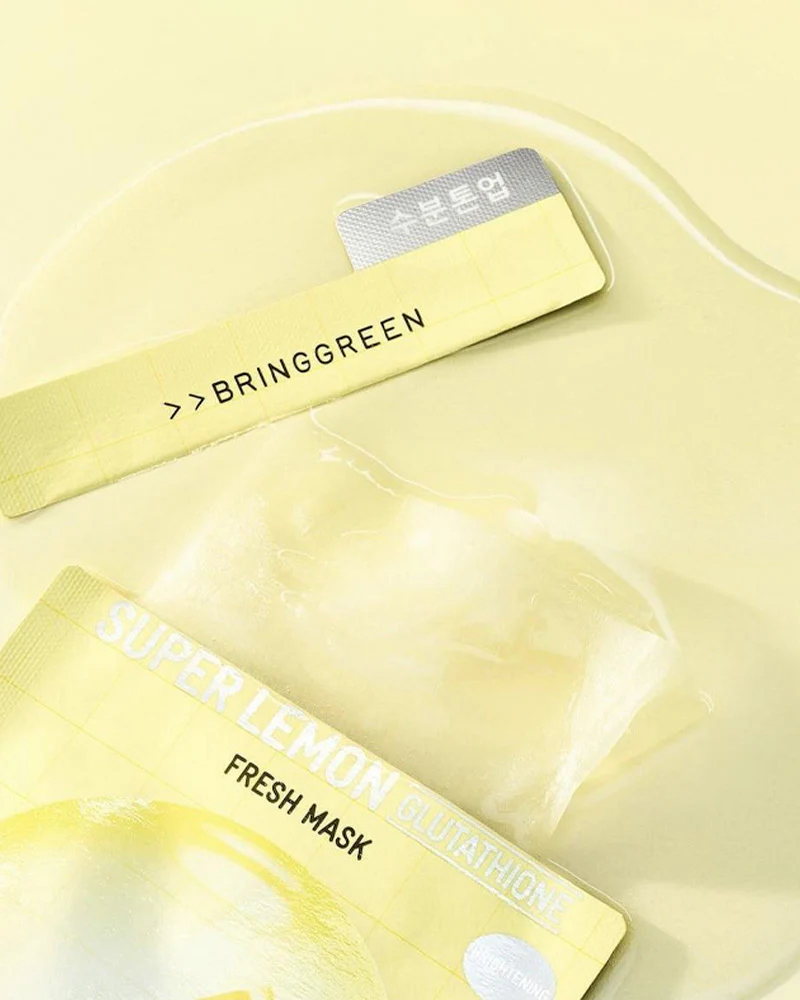 BRING GREEN Super Lemon Glutathione Fresh Mask - Image 3