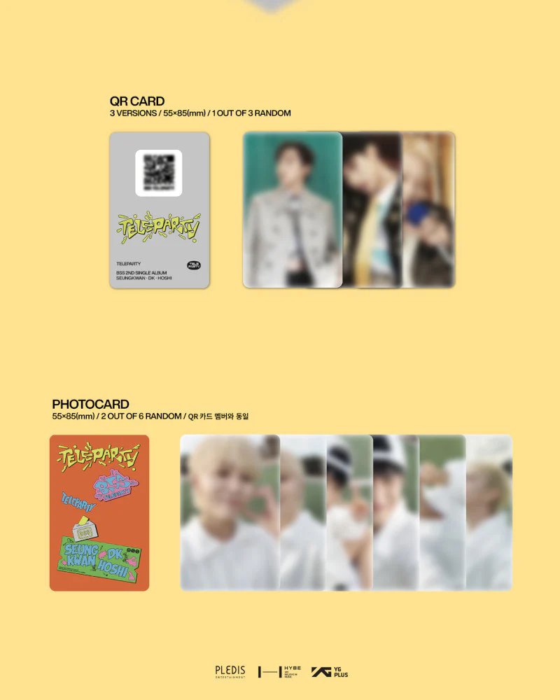 BSS (SEVENTEEN) - BSS 2nd Single Album ‘TELEPARTY’ (Weverse Albums ver.) - Image 3