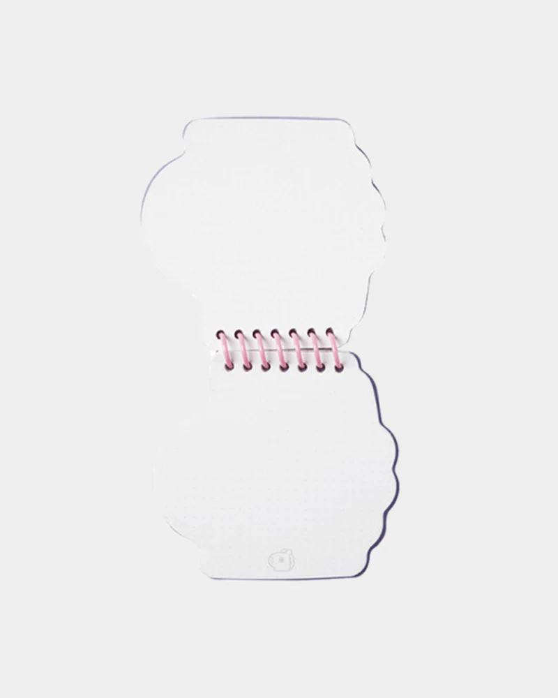 BT21 MANG Heart Face Spring Note - Image 3
