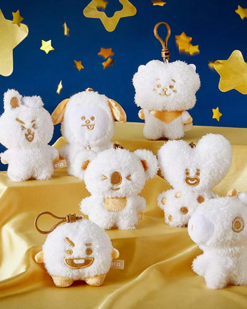 BT21 CHIMMY Twinkle Edition Plush Bag Charm - Image 2