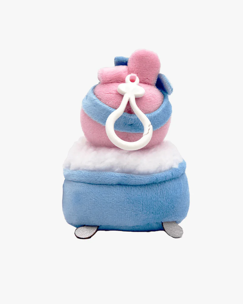 BT21 COOKY Bath Mascot Plush Bag Charm - Image 2