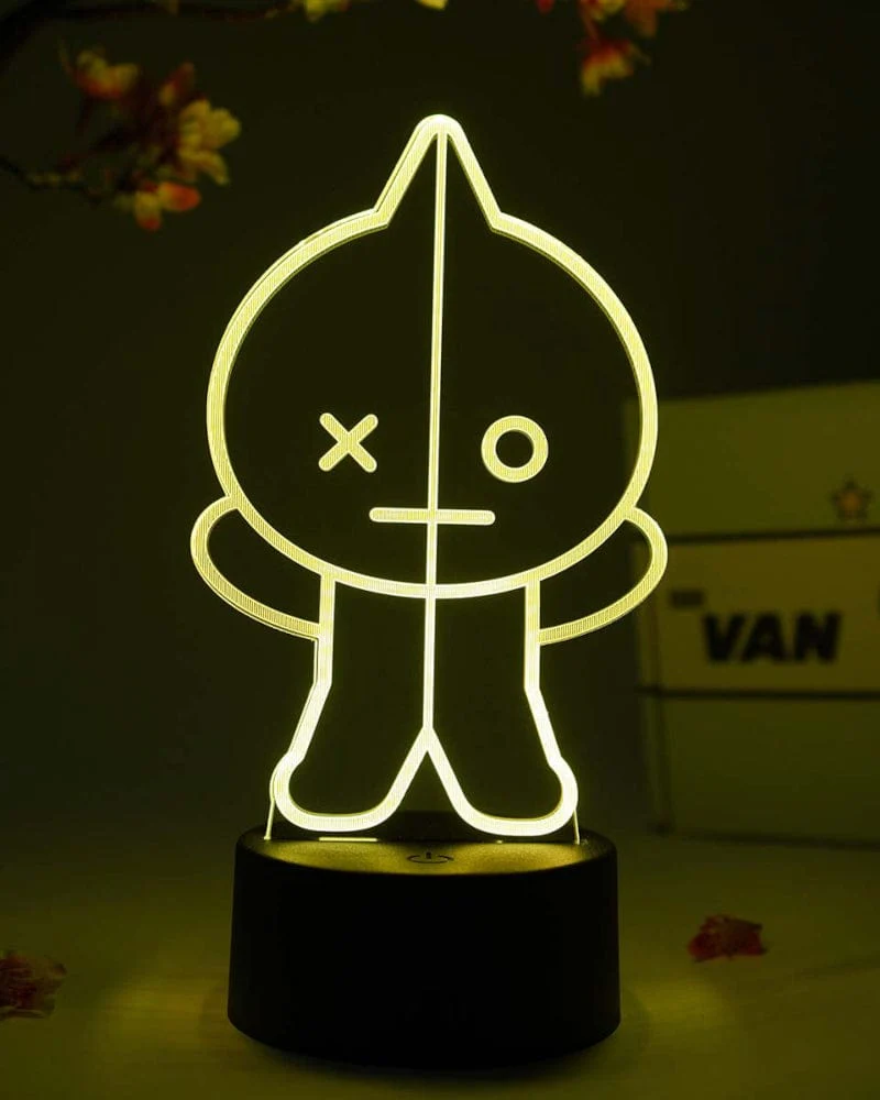 BT21 VAN LED Otaku Lamp - Image 6