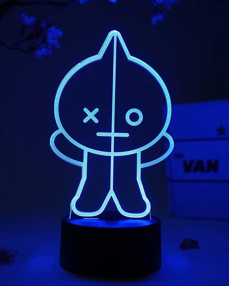 BT21 VAN LED Otaku Lamp - Image 7
