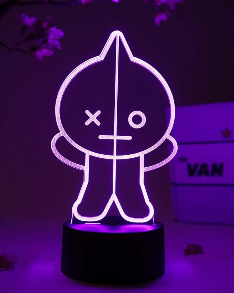BT21 VAN LED Otaku Lamp - Image 9