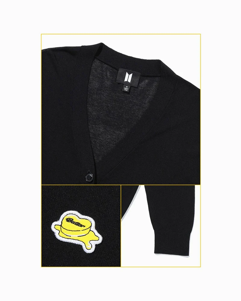 BTS Butter Cardigan (Black) - Image 4