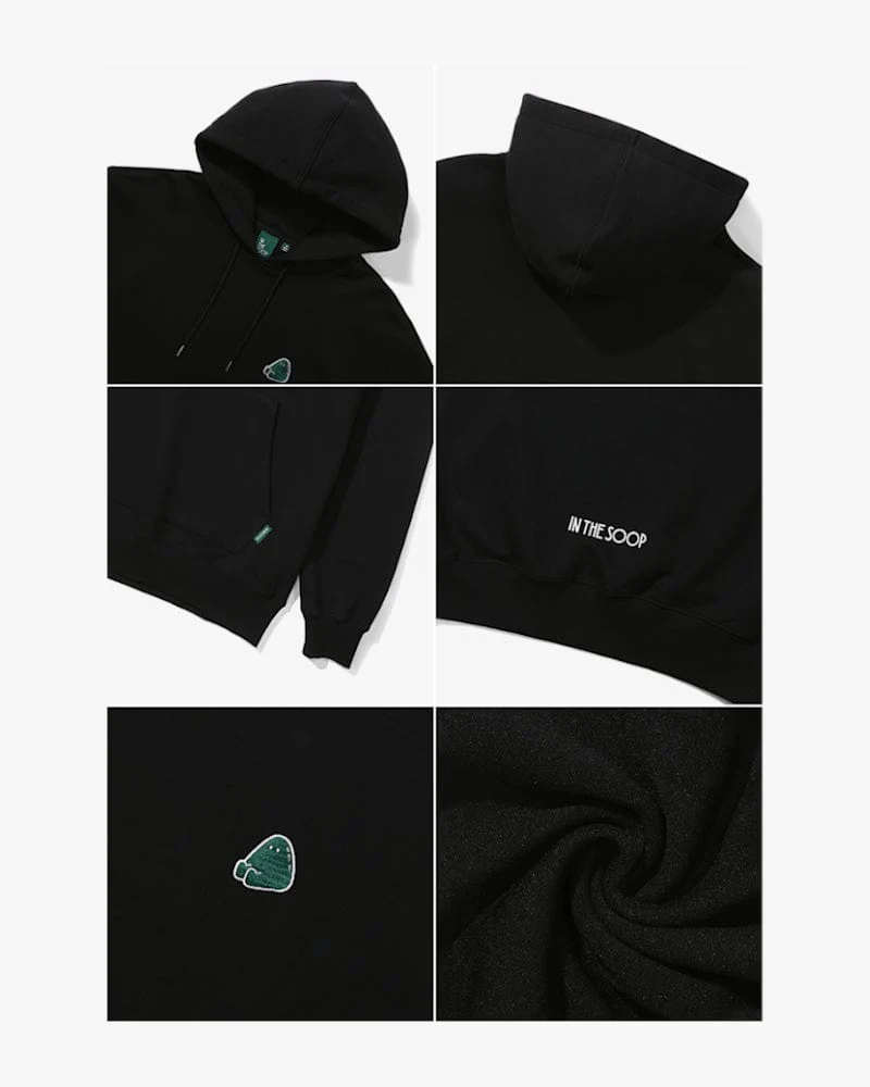 BTS In the Soop Hoodie 011 (Black) - Image 4