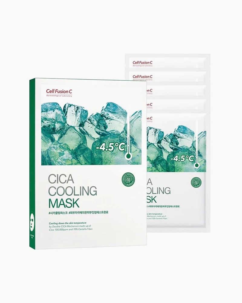 Cell Fusion C Cica Cooling Mask 5EA - Image 4