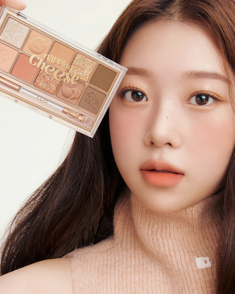 CLIO Pro Eye Palette: Koshort in Seoul Edition #Napping Cheese - Image 7