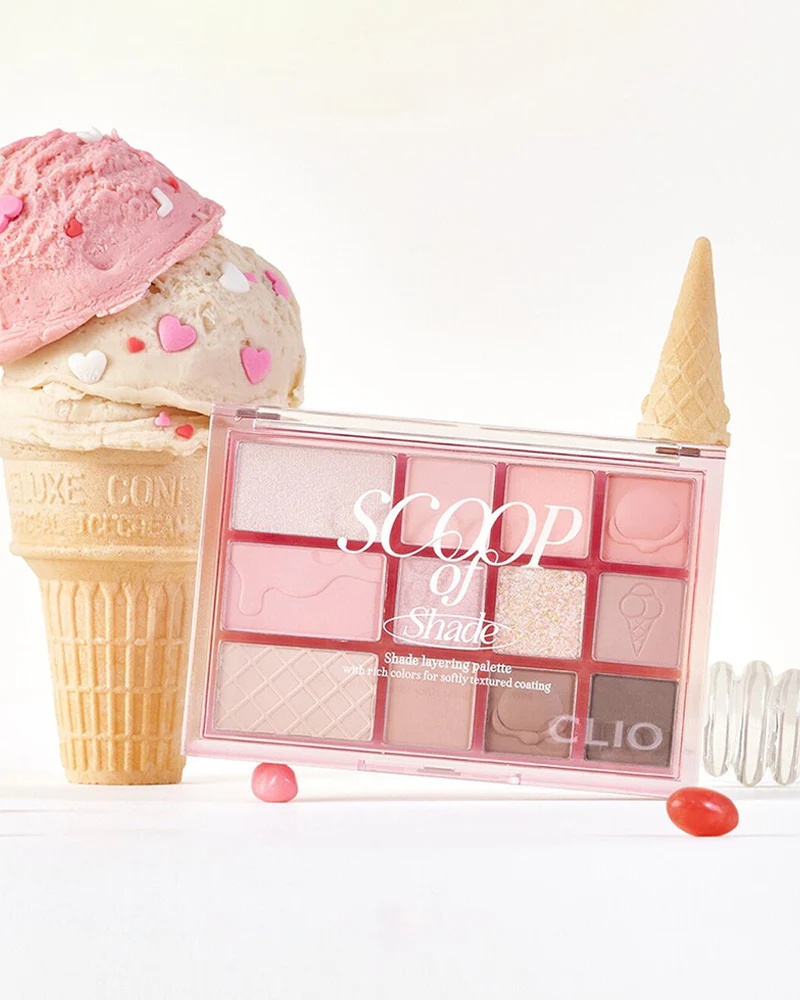 CLIO Shade & Shadow Palette #Scoop of Shade - Image 2