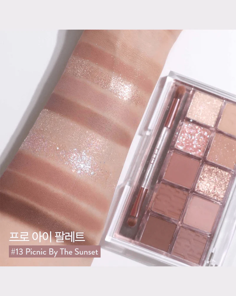 CLIO x AESPA Pro Eye Palette #13 Picnic By The Sunset - Image 4