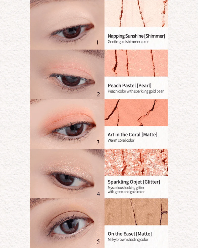 CLIO x AESPA Pro Eye Palette #Spring Sunshine on Canvas - Image 6