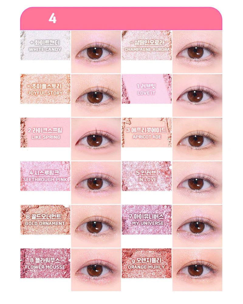 colorgram Pin Point Eyeshadow Palette - Image 13