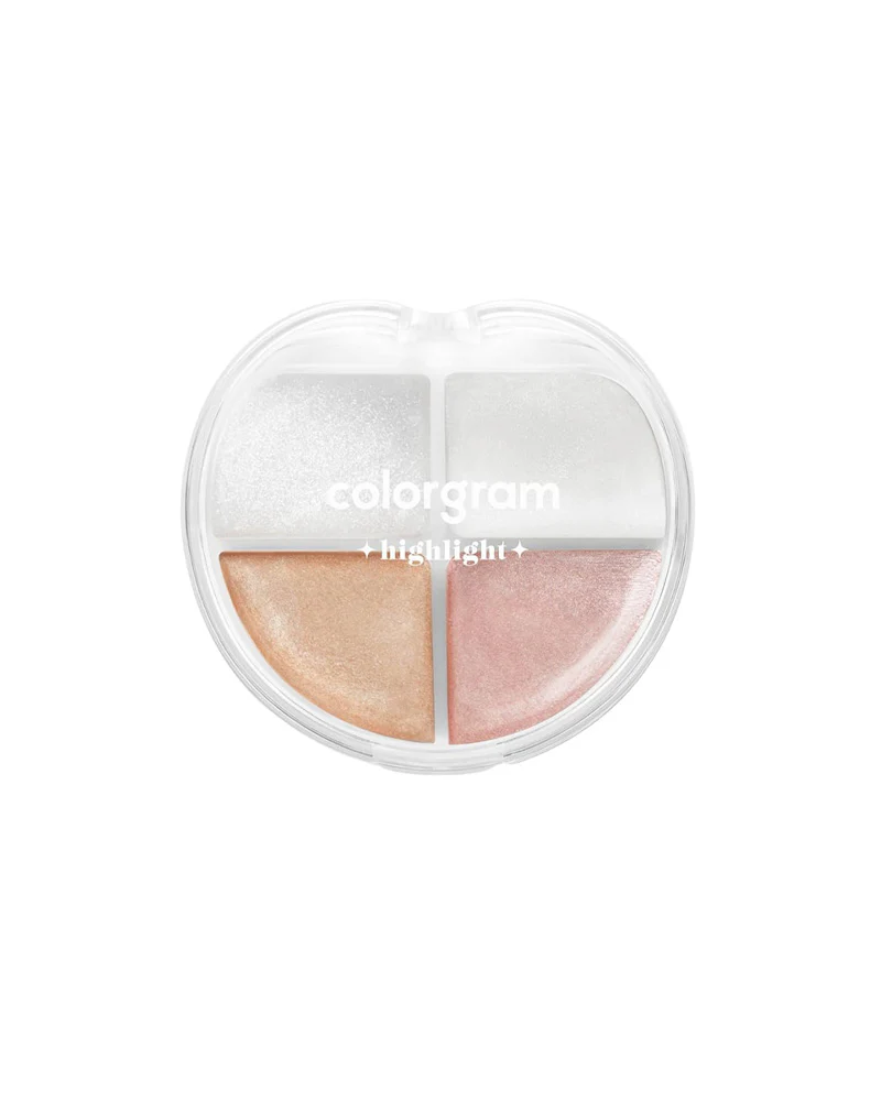 colorgram Tintin Dory Highlighter Palette: Jelly Thru - Image 3