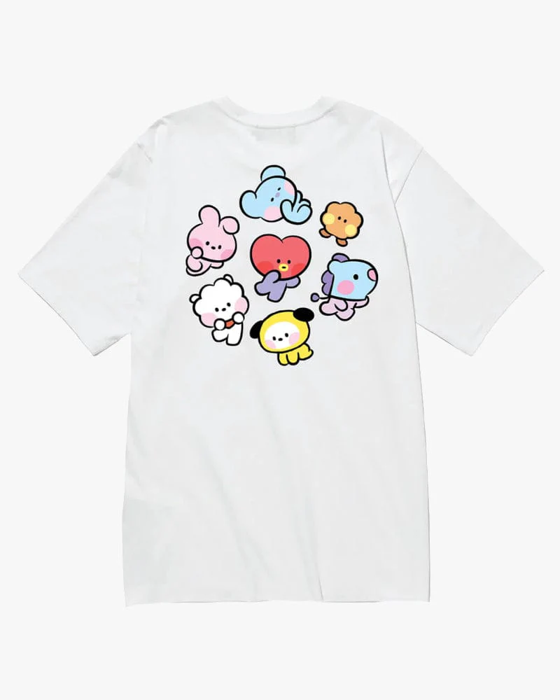 BT21 minini T-shirt - White - Image 2