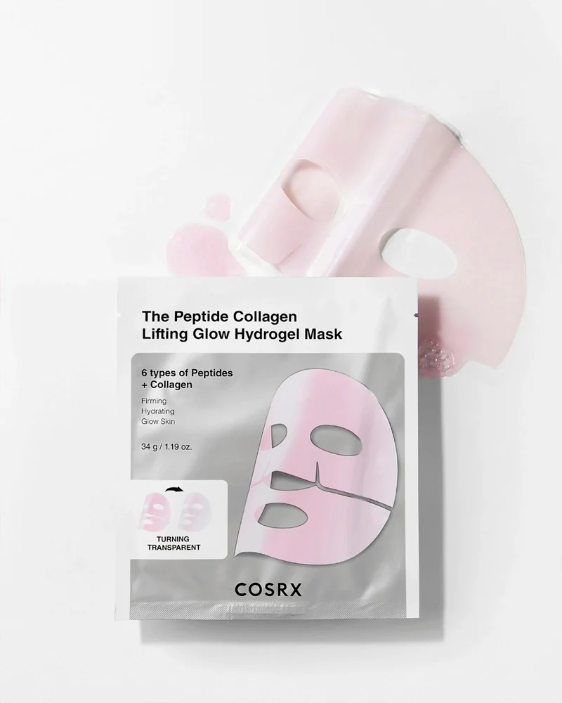 COSRX The Peptide Collagen Lifting Glow Hydrogel Mask - Image 2