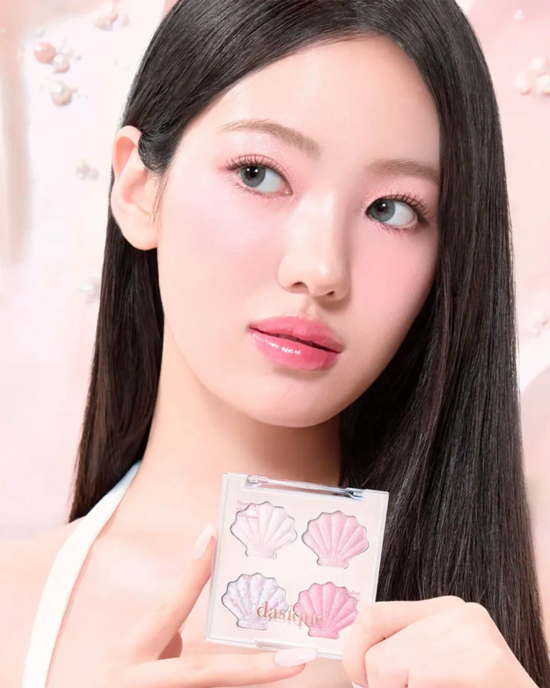 dasique Shine Glowy Highlighter Palette: Twinkle Mermaid Collection - Image 2
