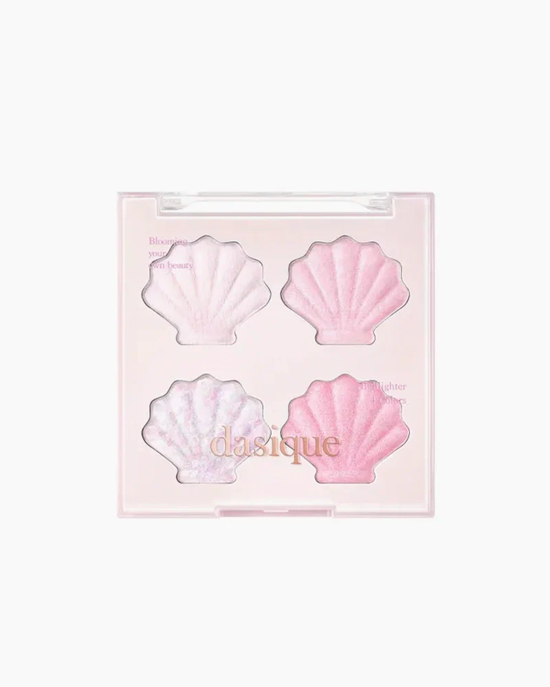 dasique Shine Glowy Highlighter Palette: Twinkle Mermaid Collection - Image 6
