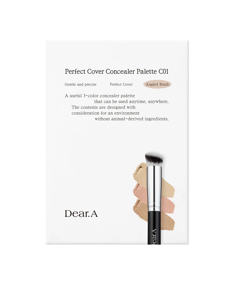 Dear.A Perfect Cover Concealer Palette: With Angled Brush - Image 10