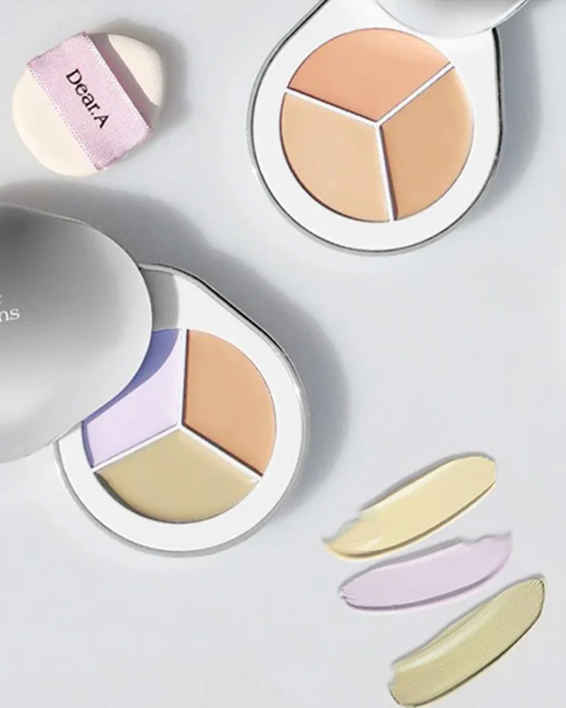 Dear.A Perfect Cover Concealer Palette: With Mini Finger Puff - Image 2