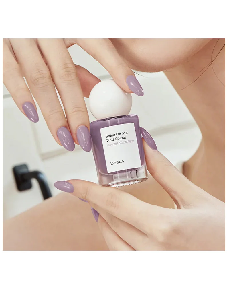 Dear.A Shine On Me Nail Colour: Hint of Violet - Image 2