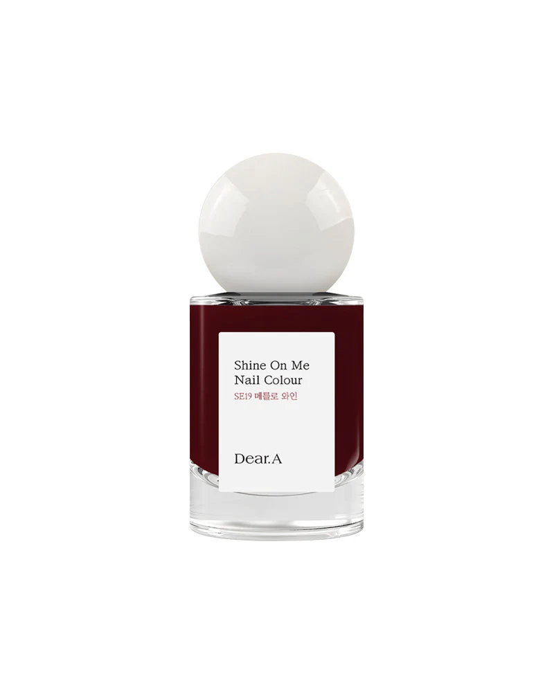 Dear.A Shine On Me Nail Colour: Merlot Wine