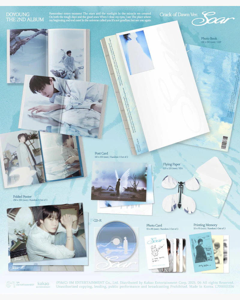 DOYOUNG (NCT) - 2ND ALBUM [Soar] (Crack of Dawn Ver.) - Image 2